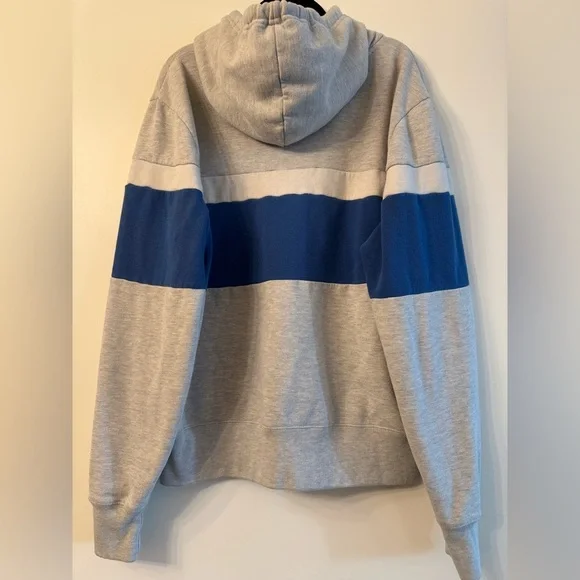 ‘47 Heather Gray Seattle Seahawks Warren Pullover Hoodie - Picture 4 of 6